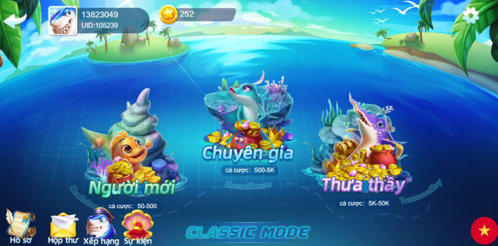 Cac tinh nang Crazy Fishing 2 W88 trong game