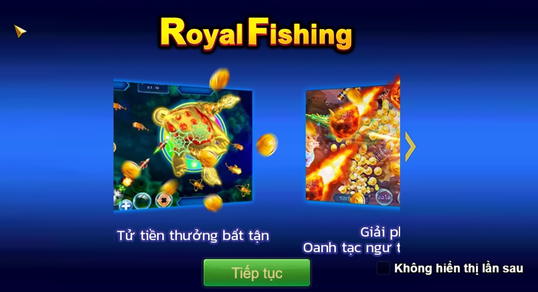 Kham pha game Royal Fishing W88