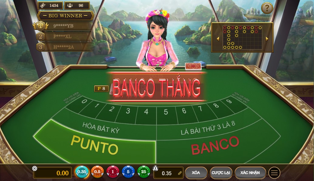 Tim hieu game Punto Banco W88