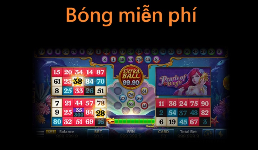Thưởng bóng miễn phí game Pearls of Bingo W88 Bong mien phi Pearls of Bingo W88