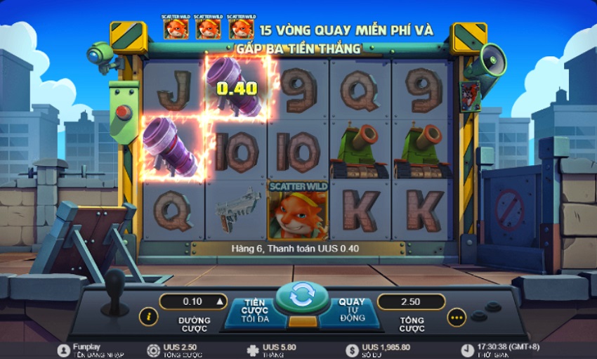 Tính năng trò chơi Captain Rabbit W88 Tinh nang game Captain Rabbit tai W88