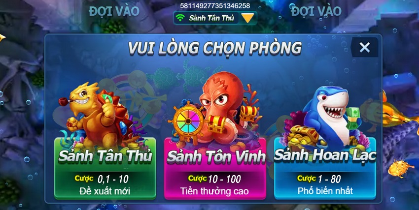 Cach choi game Happy Fishing tai W88