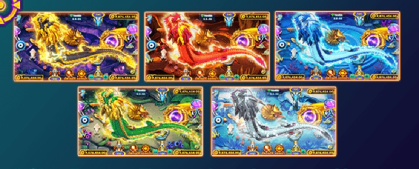 Tinh nang game Five Dragons Fishing
