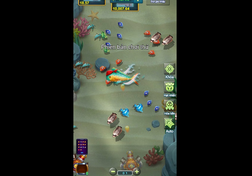 Tinh nang game Captain Fishing W88