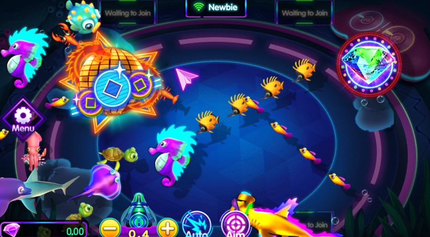 Tinh nang game Fishing Disco W88